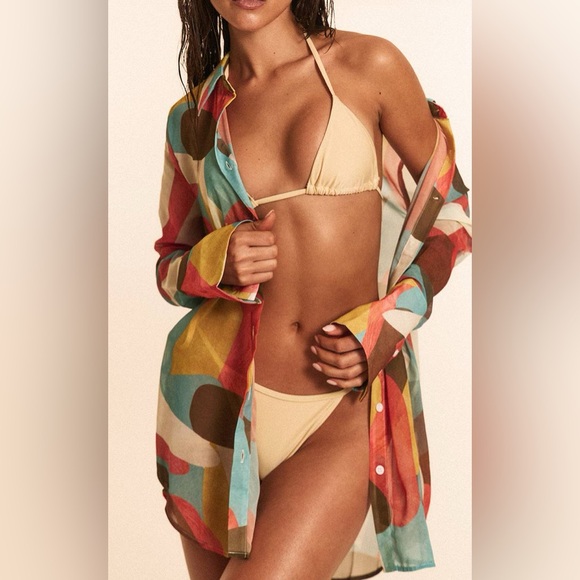 PrettyLittleThing Tops - Oversized Button-Up Shirt